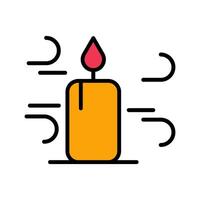 Blowing Candles Icon Design vector