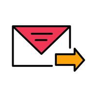 Send Icon Design vector