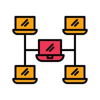 Connection Icon Design vector