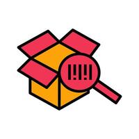 QR Code Scan Icon Design vector