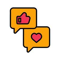 User Feedback Icon Design vector
