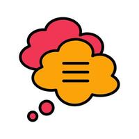 Message Bubble Icon Design vector