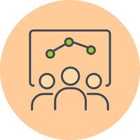 Training Program Icon Design vector