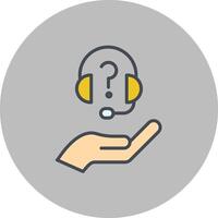 Help Resources Icon Design vector
