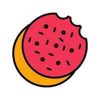 Baking Cookies Icon Design vector
