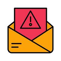 Spam Filter Icon Design vector