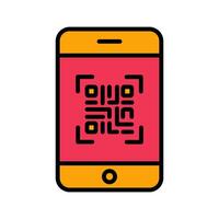Scanning App Icon Design vector