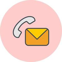 Support Email Icon Design vector
