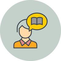 Storytelling Icon Design vector