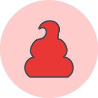 Pile of Poo Icon Design vector