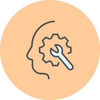 Problem Resolution Icon Design vector