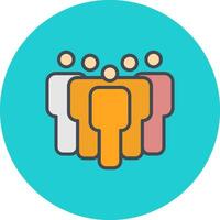 Diversity and Inclusion Icon Design vector