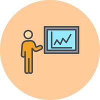 Presentation Icon Design vector