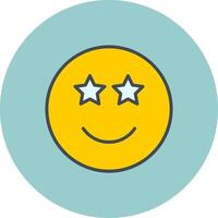 Star-Struck Icon Design vector