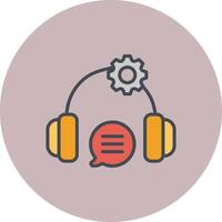 Technical Support Icon Design vector