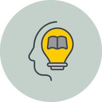 Knowledge Base Icon Design vector