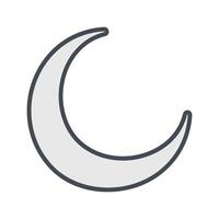 Moon Icon Design vector