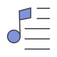 Party Playlist Icon Design vector