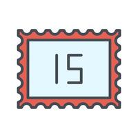 Postage Due Icon Design vector
