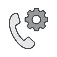 Technical Help Icon Design vector