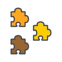 Puzzle Icon Design vector
