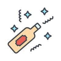 Wine Celebration Icon Design vector
