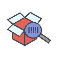 QR Code Scan Icon Design vector