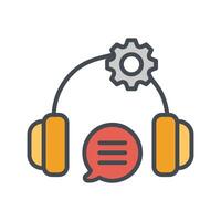 Technical Support Icon Design vector