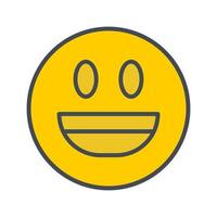 1 - Smiling Face with Open Mout.eps vector