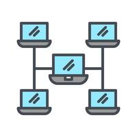 Connection Icon Design vector