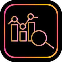 Data Analytics Icon Design vector