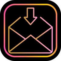 Receive Icon Icon Design vector