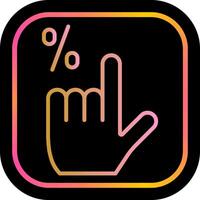 Click Through Rate Icon Design vector