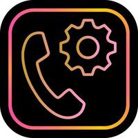 Technical Help Icon Design vector