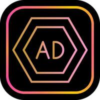 Ad Blocker Icon Design vector