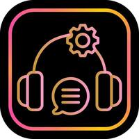 Technical Support Icon Design vector