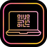 QR Code Scanner App Icon Design vector