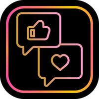 User Feedback Icon Design vector
