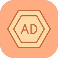 Ad Blocker Icon Design vector