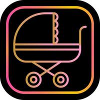 Stroller Time Icon Design vector
