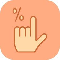 Click Through Rate Icon Design vector
