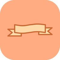 Ribbon Icon Design vector