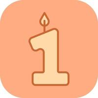 Age Number Icon Design vector