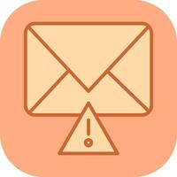Message Alert Icon Design vector