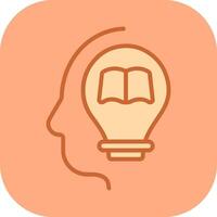 Knowledge Base Icon Design vector
