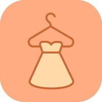 Dressing Up Icon Design vector