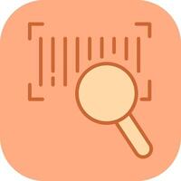Barcode Database Icon Design vector