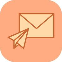 Airmail Icon Design vector
