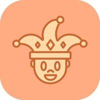 Clown Icon Design vector