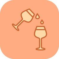 Wine Sip Icon Design vector